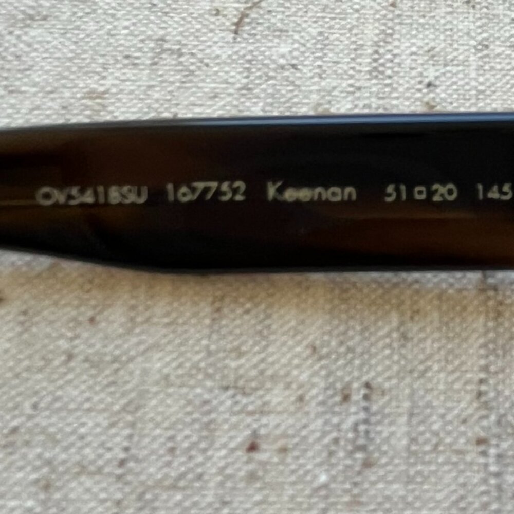 Oliver Peoples Keenan Dark Brown Sunglasses - Picture 8 of 13